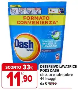 Iperal Detersivo lavatrice pods dash offerta