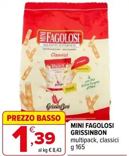 Iperal Mini fagolosi GRISSINBON offerta