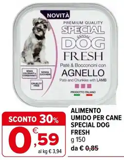 Iperal Alimento umido per cane special dog fresh offerta