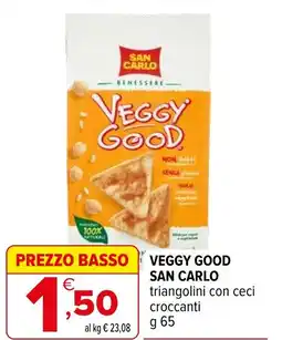 Iperal Veggy good SAN CARLO offerta