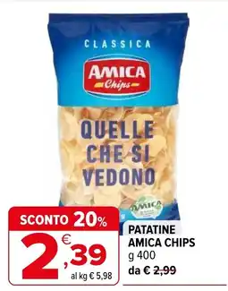 Iperal Patatine AMICA CHIPS offerta
