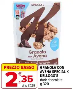 Iperal Granola con avena special k KELLOGG'S offerta