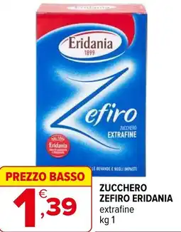 Iperal Zucchero zefiro ERIDANIA offerta