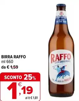 Iperal Birra RAFFO offerta