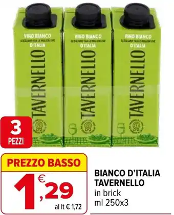 Iperal Bianco d'italia TAVERNELLO offerta
