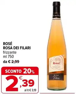 Iperal Rosé ROSA DEI FILARI offerta