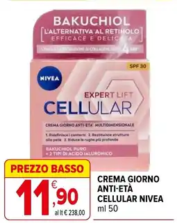 Iperal Crema giorno anti-età cellular NIVEA offerta