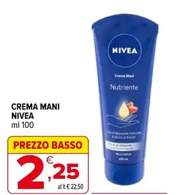 Iperal Crema mani NIVEA offerta