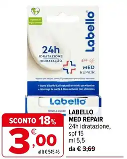Iperal Labello med repair offerta
