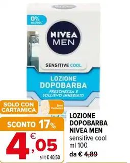 Iperal Lozione dopobarba NIVEA MEN offerta