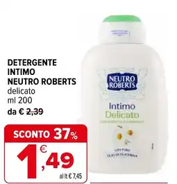 Iperal Detergente intimo NEUTRO ROBERTS offerta