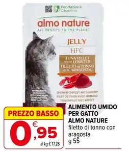 Iperal Alimento umido per gatto ALMO NATURE offerta