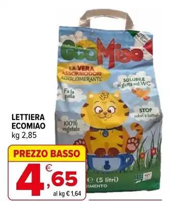 Iperal Lettiera ECOMIAO offerta