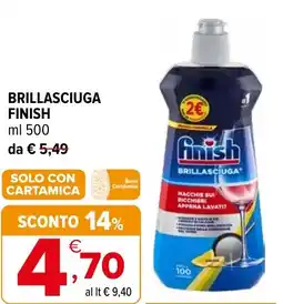 Iperal Brillasciuga FINISH offerta