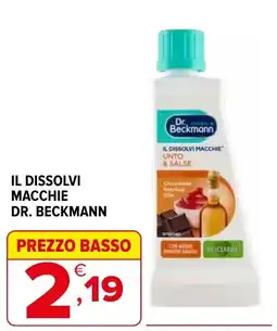 Iperal Il dissolvi macchie DR. BECKMANN offerta