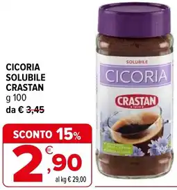 Iperal Cicoria solubile crastan offerta