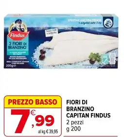 Iperal Fiori di branzino capitan FINDUS offerta