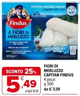 Iperal Fiori di merluzzo capitan findus offerta
