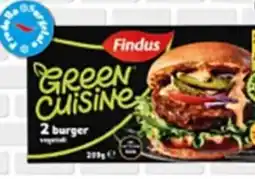 Coal Burger vegetali green cuisine FINDUS x2 offerta