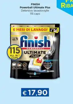 Acqua & Sapone Finish Powerball Ultimate Plus offerta