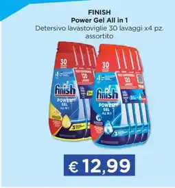 Acqua & Sapone Finish Power Gel All in 1 offerta