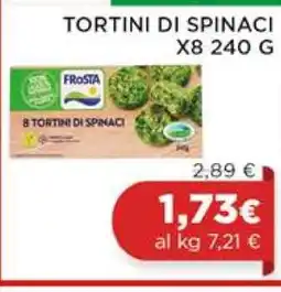 Coop TORTINI DI SPINACI offerta
