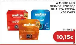 Coop A MODO MIO DEK/DELIZIOSO/QUALITÀ ROSSA X36 CAPS offerta