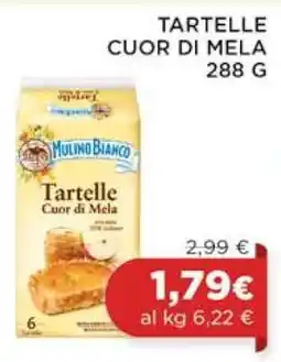 Coop TARTELLE CUOR DI MELA 288 G offerta