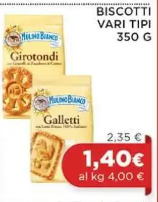 Coop BISCOTTI VARI TIPI offerta