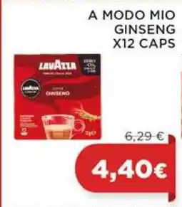 Coop A MODO MIO GINSENG X12 CAPS offerta