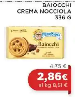 Coop BAIOCCHI CREMA NOCCIOLA 336 G offerta