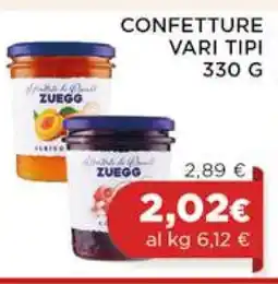 Coop CONFETTURE VARI TIPI offerta