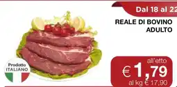 Coop REALE DI BOVINO ADULTO offerta