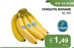 Coop Chiquita Banane offerta