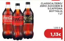 Coop Coca-Cola Classica/Zero/Zero Zuccheri e S.Caffeina offerta