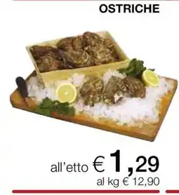 Coop Ostriche offerta