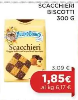 Coop SCACCHIERI BISCOTTI 300 G offerta