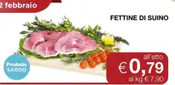 Coop Fettine di suino offerta
