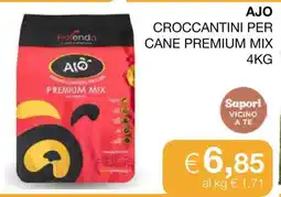 Coop AJO CROCCANTINI PER CANE PREMIUM MIX 4KG offerta