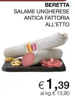 Coop Beretta Salame Ungherese Antica Fattoria offerta