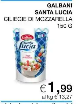 Coop Galbani Santa Lucia offerta
