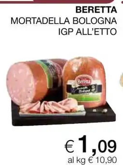 Coop BERETTA MORTADELLA BOLOGNA IGP ALL’ETTO offerta