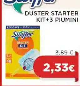 Coop SWIFFER DUSTER STARTER KIT+3 PIUMINI offerta