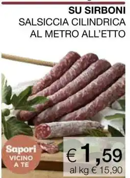 Coop SU SIRBONI offerta