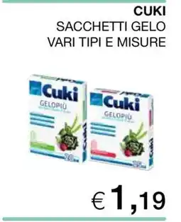 Coop CUKI Sacchetti Gelo offerta