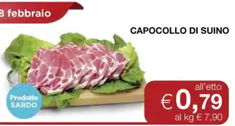 Coop CAPOCOLLO DI SUINO offerta