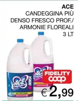 Coop ACE Candeggina più offerta
