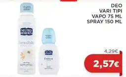 Coop NEUTRO ROBERTS DEO offerta