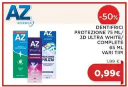 Coop AZ Ricerca Dentifrici offerta
