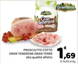 Conad Prosciutto Cotto Gran Tenerone Gran Terre offerta